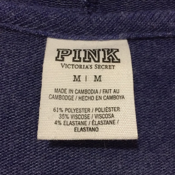 🛎 Victorias Secret Pink hoodie sweatshirt M (&aa - Picture 3 of 6